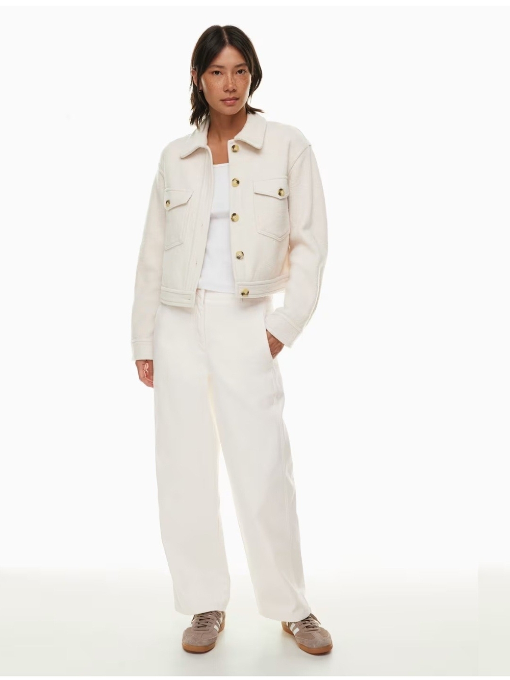 Aritzia Wilfred Jacket Merino Wool